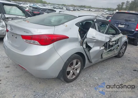 2013 Hyundai Elantra Gls from USA, damaged, VIN KMHDH4AE0DU737205